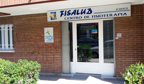 Fisalud Fisioterapia fachada de clínica 